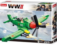 Sluban WWII M38-B0683 Soviet Ilyushin II fighter aircraft - Building Set