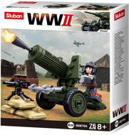 Sluban WWII M38-B0678A 4into1 Protitankový kanón - Stavebnice