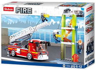 Sluban Firefighters M38-B0966 Car with telescopic ladder - Building Set