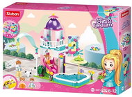 Sluban Girls Dream M38-B0971 Pool house with slide - Building Set