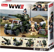 Sluban WWII M38-B0679 4in1 Soviet artillery tractor - Building Set
