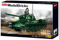 Sluban Model Bricks M38-B0982 Tank T34-85 - Building Set