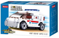 Sluban Power Bricks M38-B0916F Stretch Car Ambulance - Building Set
