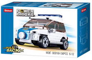 Sluban Power Bricks M38-B0916H Natahovací policejní auto - Stavebnice