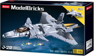 Sluban Model Bricks M38-B0931 Fighter J-20 Mighty Dragon 2in1 - Building Set
