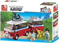 Sluban Town Uptown M38-B0566 Banya & Lemy Living Car - Building Set