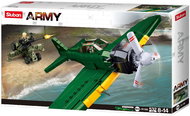 Sluban WWII M38-B1108 A6M Zero Japanese fighter aircraft - Building Set