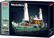 Sluban Model Bricks M38-B1119 Fishing Boat Ellie - Building Set