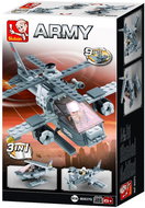 Sluban Army Creator M38-B0537G Attack Helicopter 3in1 - Building Set
