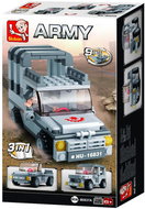 Sluban Army 9into1 M38-B0537A Jeep 3in1 - Building Set