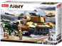 Sluban WWII M38-B0980 Německý těžký tank Panzer VI. nebo Tiger II 2 v 1 - Stavebnice