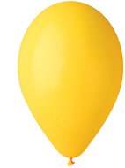 SMART BALLOONS 10× plain yellow - Balloons