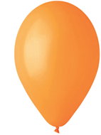 SMART BALLOONS 10pcs plain orange - Balloons