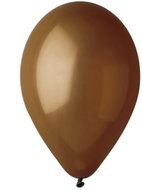 SMART BALLOONS 10pcs plain brown - Balloons