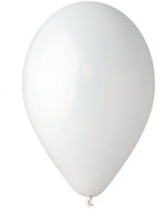 SMART BALLOONS 10pcs plain white - Balloons