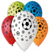 SMART BALLOONS Printed balloons 5 pcs Football - Balloons