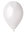Metallic White Balloons 10 pcs
