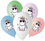 Smart Balloons Balónky s potiskem 5 ks Unicorn star - Balloons