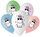 Printed Balloons 5pcs Unicorn star