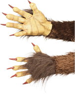 Smiffys Hairy Devil Gloves - Costume Accessory