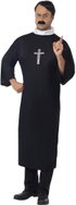 Smiffys Priest costume black size L - Costume