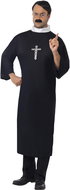 Smiffys Priest costume black size M - Costume