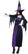 Boland Ladies Costume Purple Witch size S/M - Costume