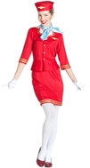 Boland Red stewardess costume S - Costume