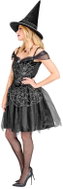 Widmann Witch costume with spider print size. S - Costume