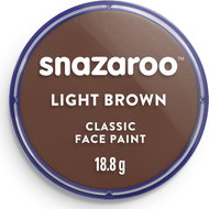 Snazaroo Světle hnědá (Light Brown) 18 ml - Face Paint