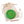 Wooden toy green knob