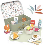 Speedy Monkey Dřevěná hračka - Set na piknik - Sada nádobí