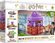Trefl Brick Trick Harry Potter: Weasleyho kouzelnické žertíky M 210 dílů - Stavebnice