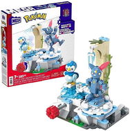 Mattel Mega Set Pokémon piplup a sneasel Snow Day - Stavebnice
