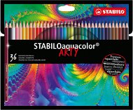 STABILOaquacolor - ARTY - 36 db-os szett - 36 különböző szín - Színes ceruza