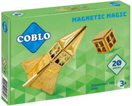 Coblo Magnetic building set - GOLD -20 pieces - Building Set