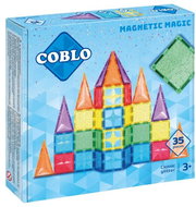 Coblo Magnetic kit 35 pieces - Classic Glitter - Building Set
