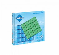 Coblo Magnetic base 2 parts - Classic - blue and green - Building Set
