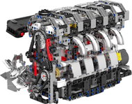 Mould King 10087S L4 Gasoline Engine - Building Set