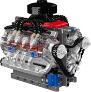 Mould King 10171S LSX454 V8 engine - Building Set