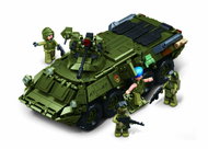 Sluban ModelBricks M38 - B1251 BTR-80AS armoured personnel carrier 1:35 - Building Set