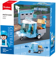 Sluban Metropolis M38 - B1260D mail van - Building Set