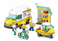 Sluban Metropolis M38 - B1290 delivery service - Building Set