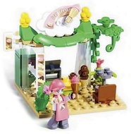 Sluban Metropolis M38 - B1373C ice cream stall - Building Set