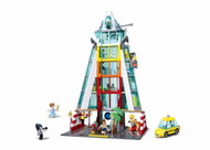 Sluban Metropolis M38 - B1396 Starship City Skyline building block set - Building Set