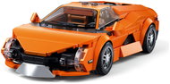 Sluban ModelBricks M38 - B1509 orange sports car 1:32 - Building Set