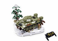 Sluban Power Bricks M38-B7072 remote-controlled T-34/76 tank (1942) 1:35 - Building Set
