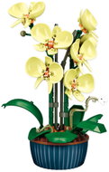 Sluban Pleyerid M38 - P8063C Yellow orchid in a pot - Building Set