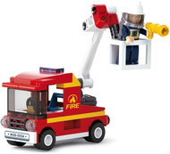Sluban Town Fire M38 - B0622A small fire engine with platform - Building Set