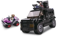 Sluban Police M38 - B0653 SWAT vehicle and crook on quad bike - Building Set